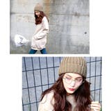 太畝リブ編みニット帽 | coca | 詳細画像13