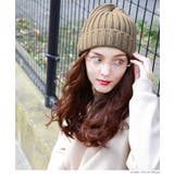 太畝リブ編みニット帽 | coca | 詳細画像14