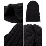 太畝リブ編みニット帽 | coca | 詳細画像5