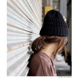 太畝リブ編みニット帽 | coca | 詳細画像9