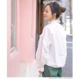 ふんわり袖刺繍レースコットンブラウス 田中亜希子さん着用 | coca | 詳細画像13 