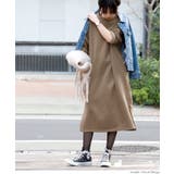 微裏起毛やわらかスウェットワンピース(ロングワンピース 長袖 無地 | coca | 詳細画像11 