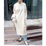 微裏起毛やわらかスウェットワンピース(ロングワンピース 長袖 無地 | coca | 詳細画像13 