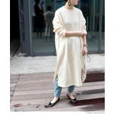 微裏起毛やわらかスウェットワンピース(ロングワンピース 長袖 無地 | coca | 詳細画像17 