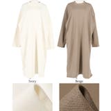 微裏起毛やわらかスウェットワンピース(ロングワンピース 長袖 無地 | coca | 詳細画像20 