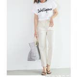 ホワイトデニム レディース ストレート | coca | 詳細画像14 