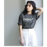 ［Charcoal］ | プリントロゴTシャツ | coca