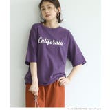 ［Purple］ | プリントロゴTシャツ | coca