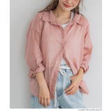 ［Dk.pink］ | 【累計販売数15万枚突破！】肌なじみの良いカラーが大人っぽいガーゼシャツ〈26s… | coca