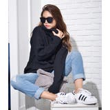［Black］ | ボリュームネックで暖かオフタートルニットトップス | coca