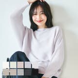 ＼新色登場／ドルマンボートネックニット