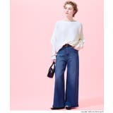 ［White］ | シリーズ累計94万枚突破！しっとり柔らかな素材が気持ちよいドルマンボートネックニ… | coca