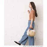 シンプル五分袖リブ二ットソー 阿久津ゆりえさん着用(カットオフ 薄手 | coca | 詳細画像9 