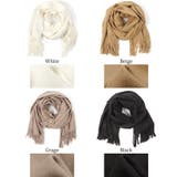 肌触り抜群シンプル大判ストール 田中亜希子さん着用(マフラー ショール | coca | 詳細画像21