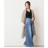 肌触り抜群シンプル大判ストール 田中亜希子さん着用(マフラー ショール | coca | 詳細画像7