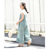 ふんわり小花柄キャミソールワンピース(ロングワンピース フレア Aライン | coca | 詳細画像13 