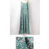 ふんわり小花柄キャミソールワンピース(ロングワンピース フレア Aライン | coca | 詳細画像17 