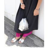 メタリック巾着バッグ 鈴木詩織さん着用 | coca | 詳細画像13