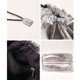 メタリック巾着バッグ 鈴木詩織さん着用 | coca | 詳細画像16