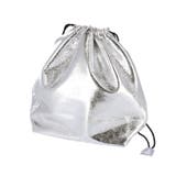 メタリック巾着バッグ 鈴木詩織さん着用 | coca | 詳細画像2