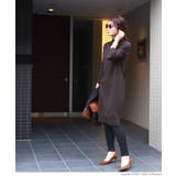 しっとりやわらかハイネックニットワンピース yokoさん着用(ひざ丈 Iライン | coca | 詳細画像10