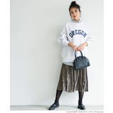 ［Charcoal］ | ＼新色登場／つや感サテンプリーツスカート | coca