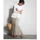 ［Beige］ | スカート レディース クロシェレース | coca