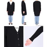 ロングカーディガン レディース ロング丈 | coca | 詳細画像2 