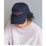 ［Navy］ | SANTAMONICA刺繍CAP | coca