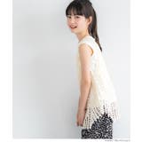 かぎ編みレースタンクトップ キッズ | coca | 詳細画像3 