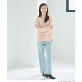 上質さとリラックス感が漂う大人のヤク風Vネックプルオーバーニット | coca | 詳細画像18 