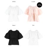 〈26ss新色登場〉パリフワバックリボンブラウス | coca | 詳細画像2 