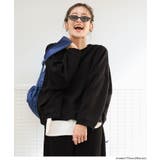 ［Black］ | ＼26aw再入荷 ラクもキレイ見えも叶える、ソフトスウェットオーバーサイズトップ… | coca