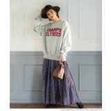 エスニック花柄ティアードスカート | coca | 詳細画像11 