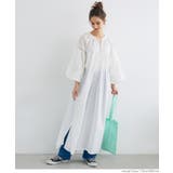 ［White］ | レース切り替えワンピース | coca