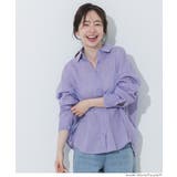 [Purple] | 【累計販売数15万枚突破！】肌なじみの良いカラーが大人っぽいガーゼシャツ〈26s… | coca