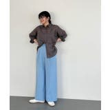 ストライプワイドパンツ レディース | coca | 詳細画像19 