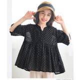 親子お揃い袖ボリュームティアードブラウス レディース | coca | 詳細画像12 