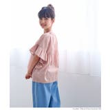 親子お揃いガーゼ袖フリルブラウス キッズ | coca | 詳細画像8