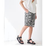 ［Black］ | アソート総柄ショートパンツ キッズ | coca
