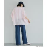 コットンボイルポンチョシャツ | coca | 詳細画像24 