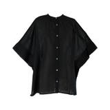 コットンボイルポンチョシャツ | coca | 詳細画像3 