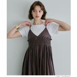 ギャザーキャミワンピース レディース | coca | 詳細画像11