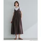 ギャザーキャミワンピース レディース | coca | 詳細画像7