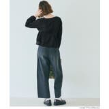 コットンドビーストライプブラウス レディース | coca | 詳細画像12