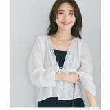 コットンドビーストライプブラウス レディース | coca | 詳細画像7