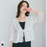 コットンドビーストライプブラウス レディース | coca | 詳細画像1