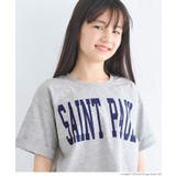 親子お揃いクロップド丈ロールアッププリントTシャツ キッズ | coca | 詳細画像12