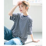 ［B］ | ラウンドヘムTシャツ レディース | coca