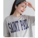 クロップド丈ロールアッププリントTシャツ レディース | coca | 詳細画像18